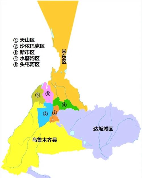 新疆乌鲁木齐地图高清版大图