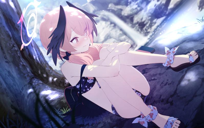 碧蓝档案泳装小春