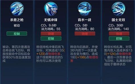 韩信1技能往下用太难