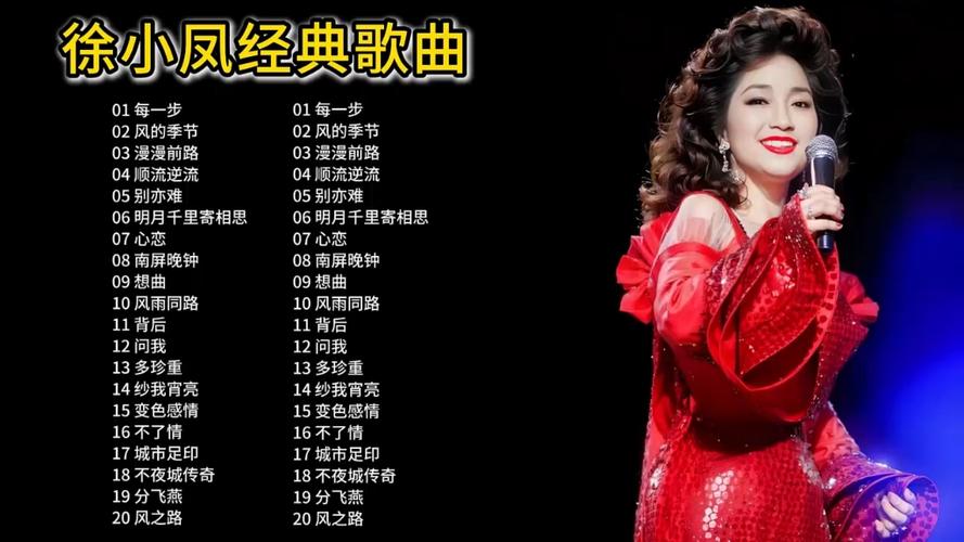 徐小凤经典歌曲100清单截图