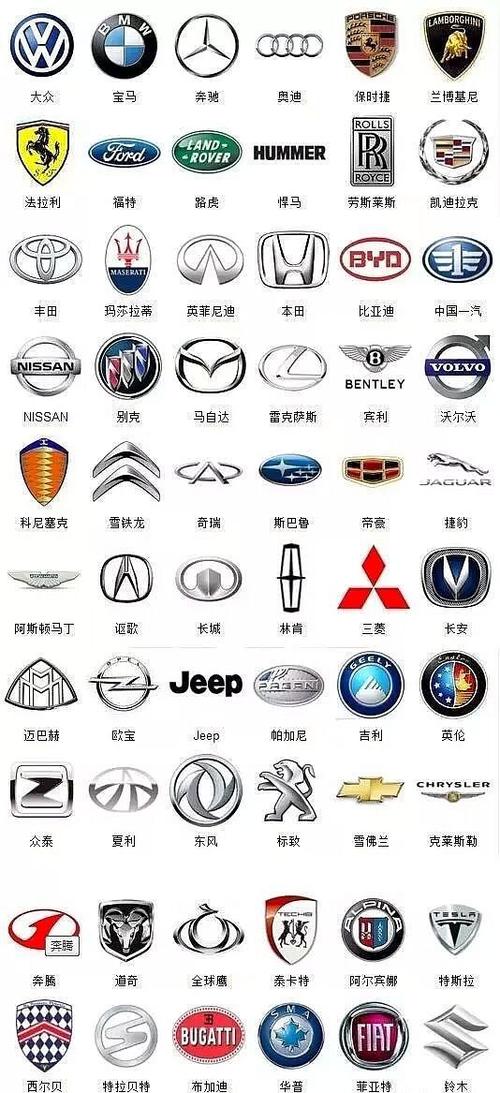 马的车标志识别图片大全图片