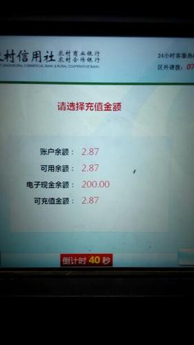 邮政电子现金子账户999显示余额为100