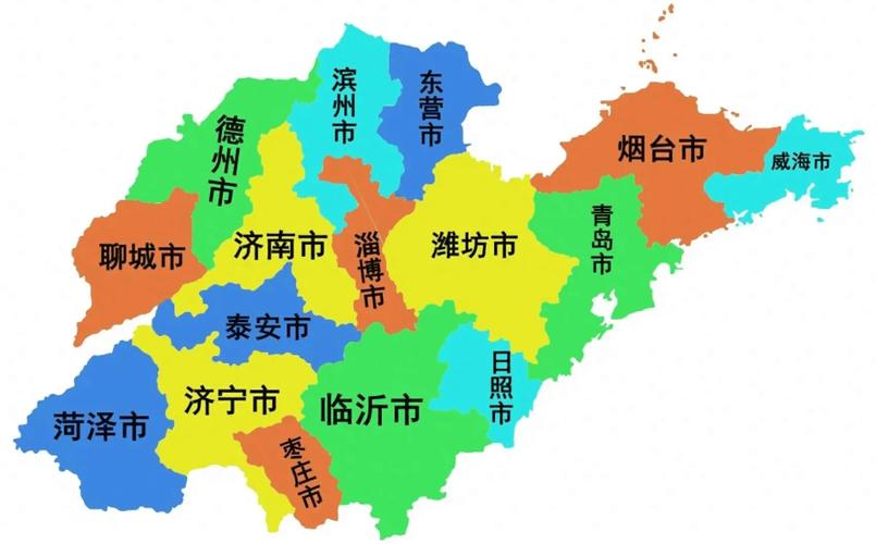 山东省地图2025高清版正版图标