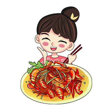 女生说吃龙虾暗示着什么