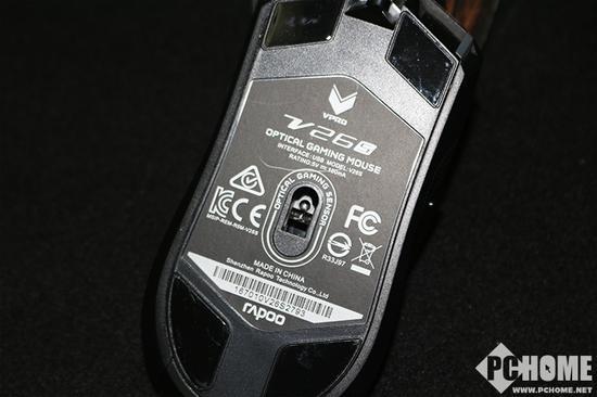鼠标底部的塑料膜