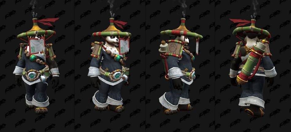 魔兽世界白色熊猫幻化