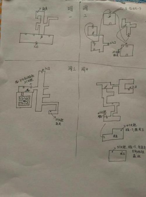 奈特美尔洞过关路线图