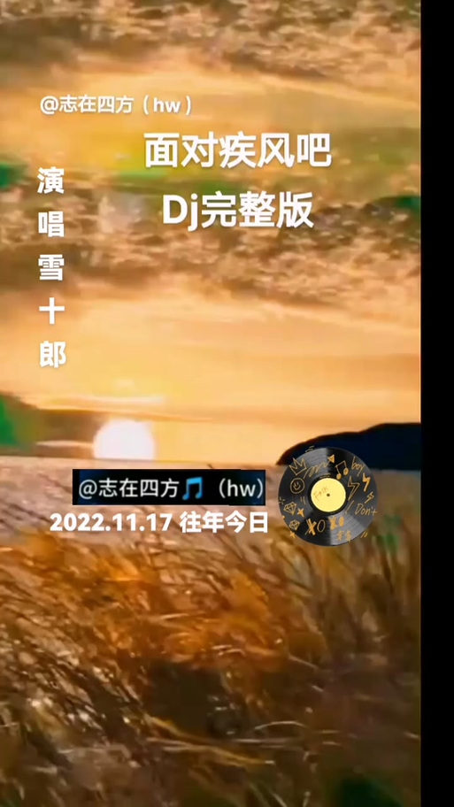 抖音那个面对疾风吧是什么歌