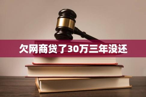 欠网商贷了30万三年没还截图
