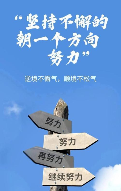 努力的目标