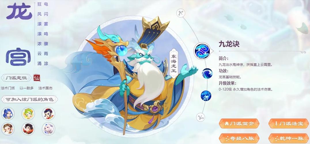 梦幻西游门派有哪些图标