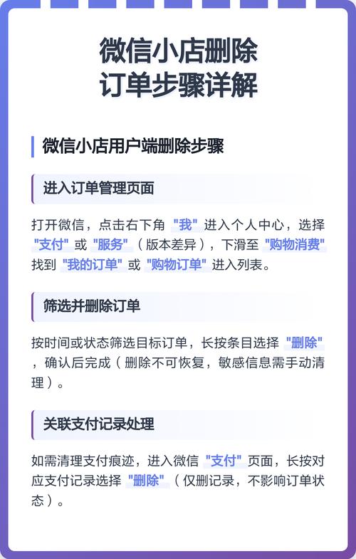 微店可以删除购买记录