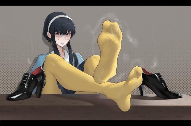 动画片里的丝袜脚美女截图