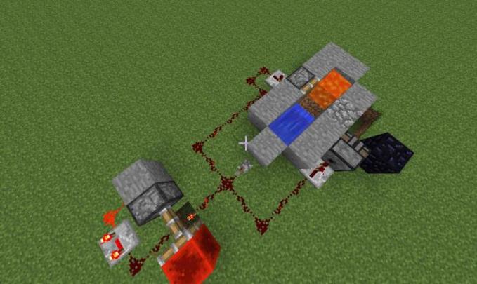 我的世界刷石机原理