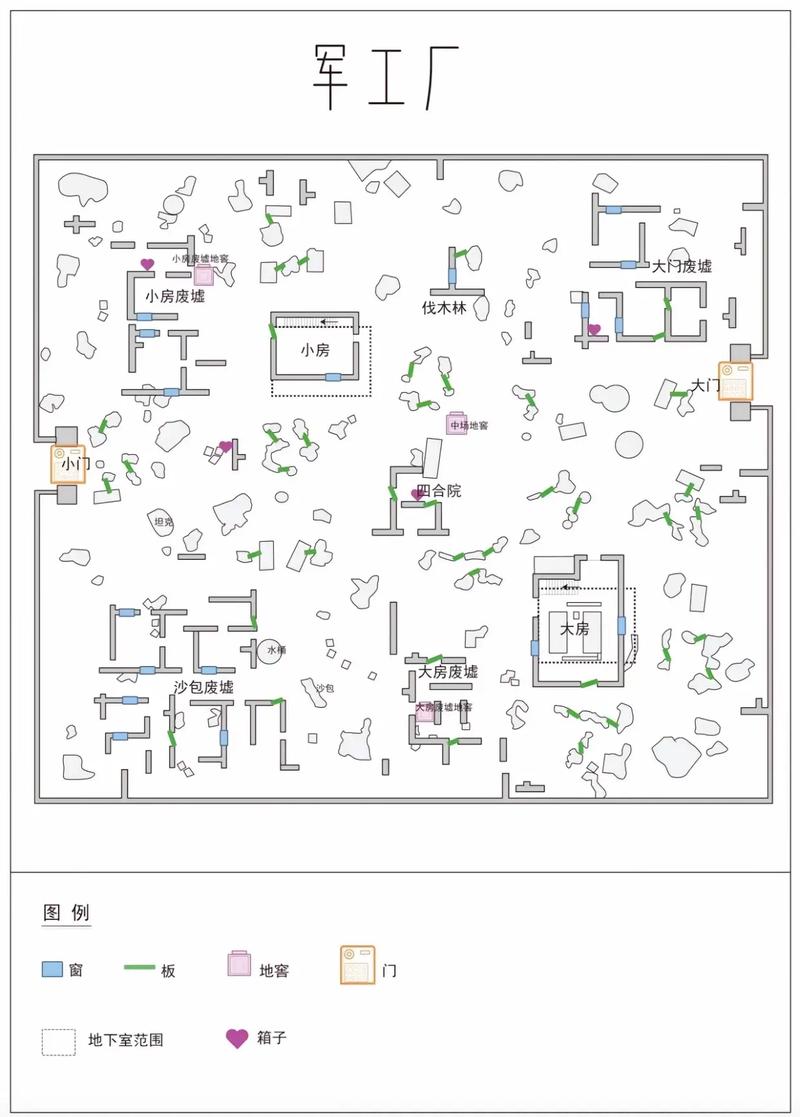 第五人格地图大全