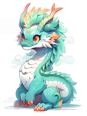 Q版中国小龙