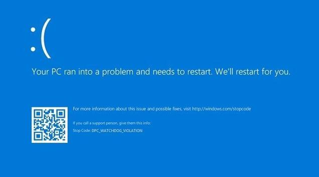 看门狗2win10蓝屏截图