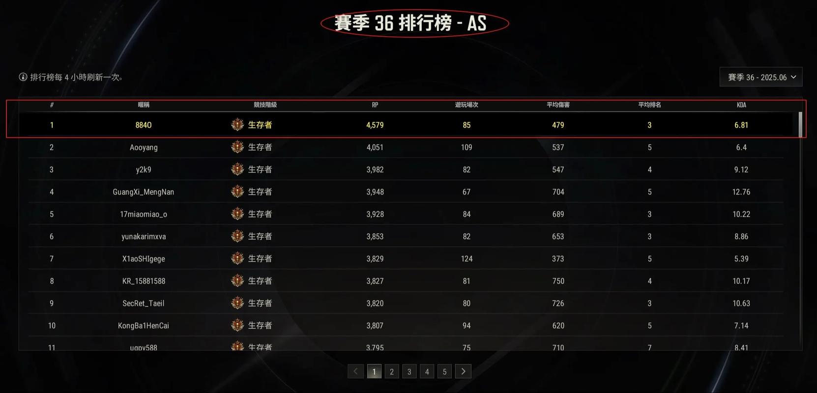 PUBG 亚服