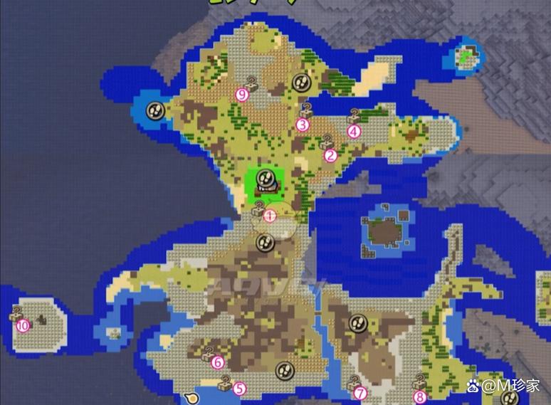 创世小玩家2蒙佐拉岛布局