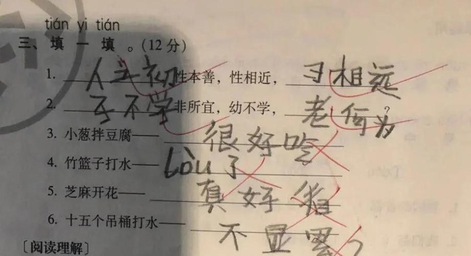 《满级小孩》搞笑作业