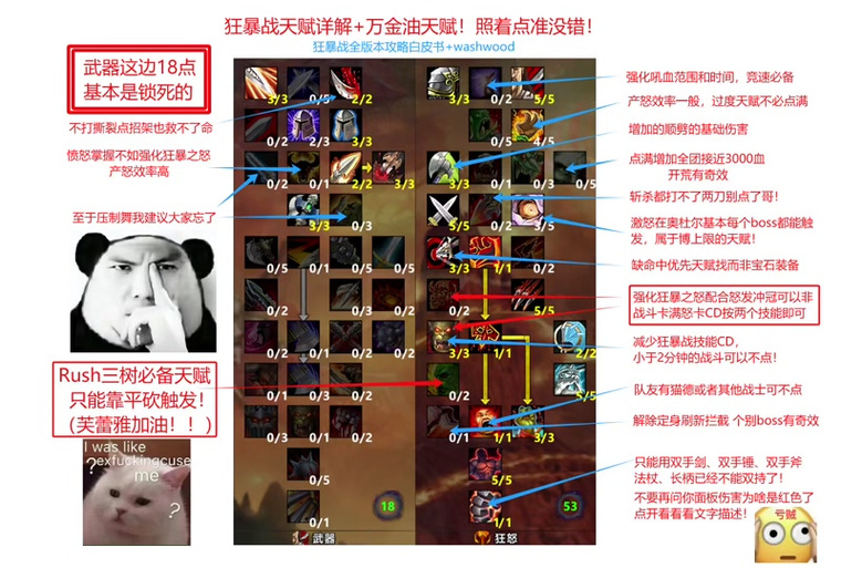 60怀旧服狂暴战输出循环手法