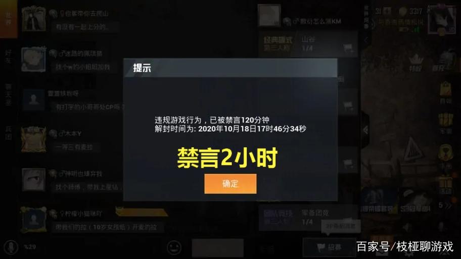 吃鸡骂人禁言多久解除
