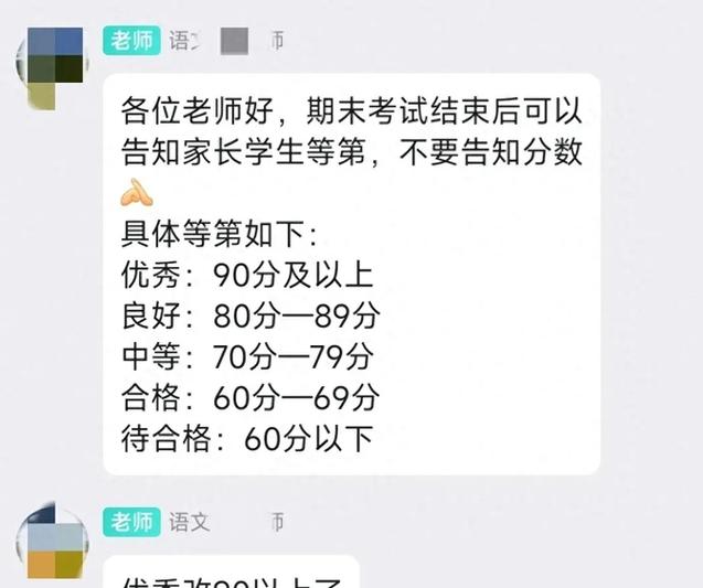 小学五年级语文成绩多少分算优秀