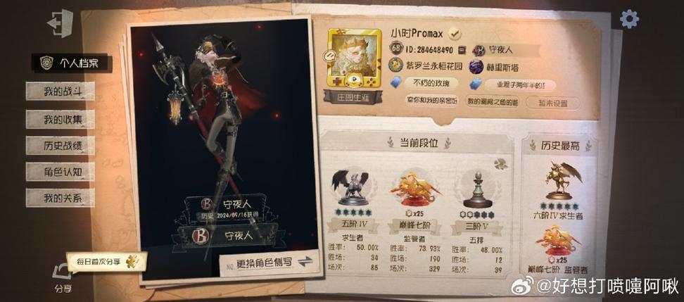 第五人格最强ob位排名