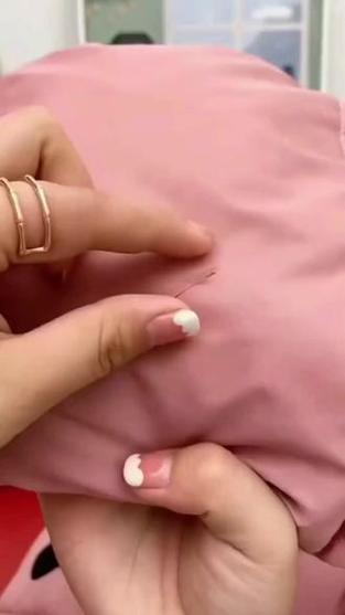 蕾丝勾了怎么修补
