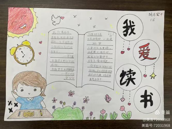 一年级阅读小报缩略图