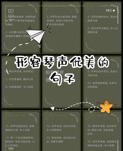 赞美别人弹钢琴的美句
