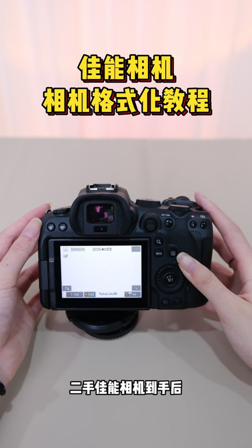 佳能相机 格式化 恢复图标