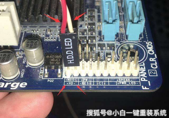 电脑组装教程之机箱前置面板跳线接法图解