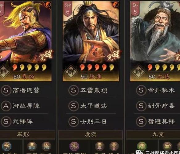 三国志战略武将升级