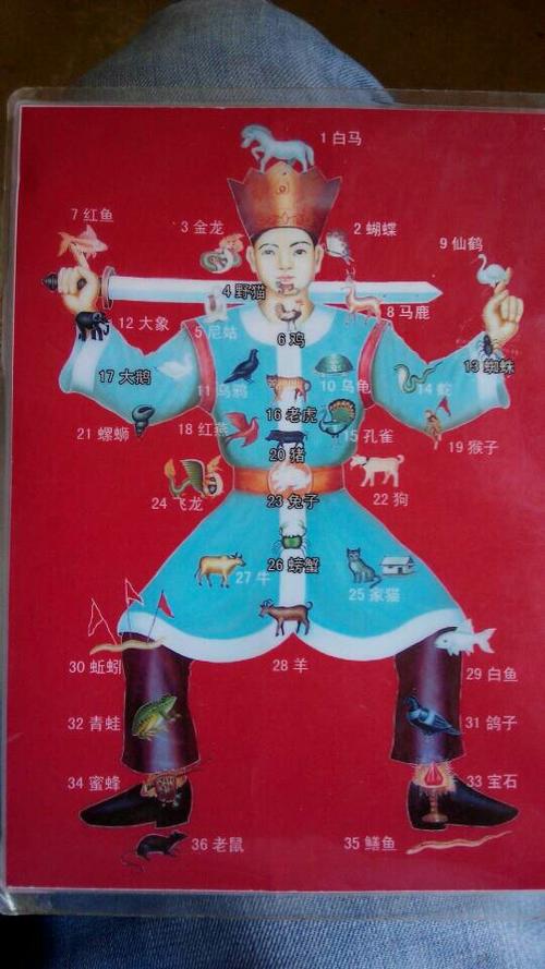 字花题目破解36种动物