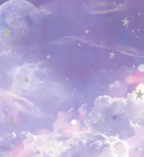 紫色的朋友圈背景图缩略图