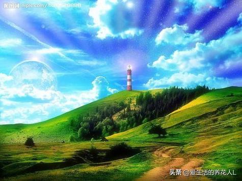 女人梦见天空出现美丽的画面缩略图