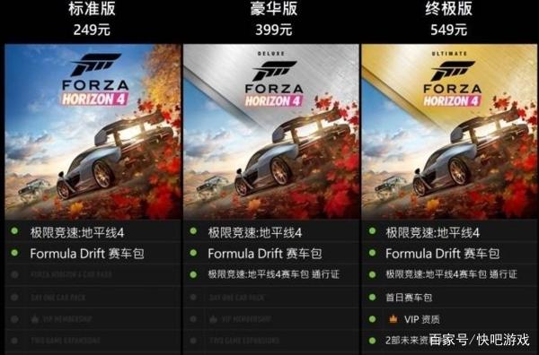 地平线4豪华版和终极版的区别图标