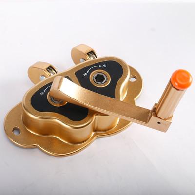 手摇晾衣架手摇器自锁