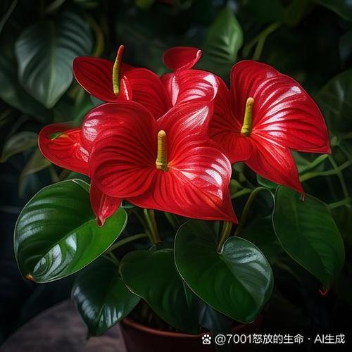 红掌花是什么样的