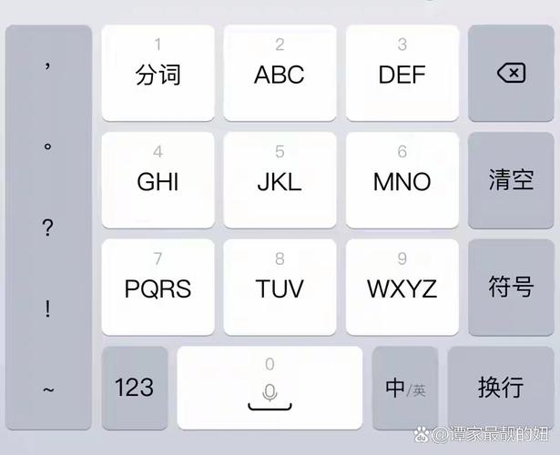 9宫格键盘图片