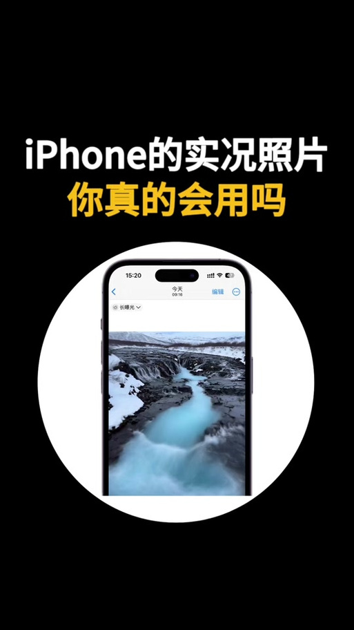 苹果实况照片不清晰