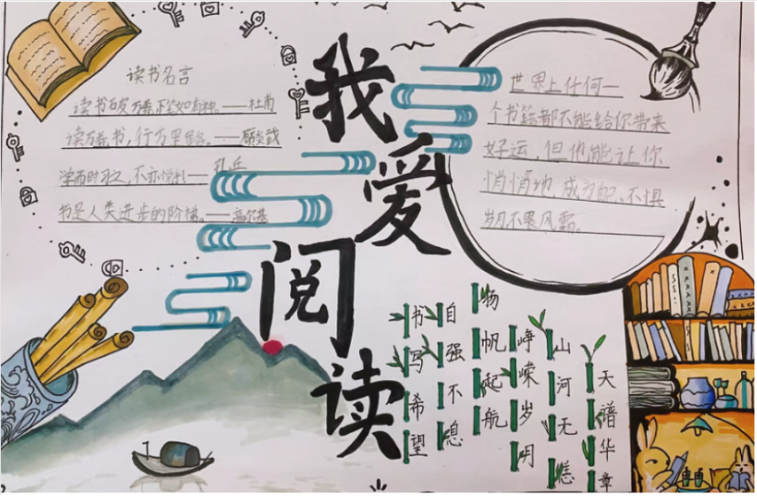 全国一等奖读书小报