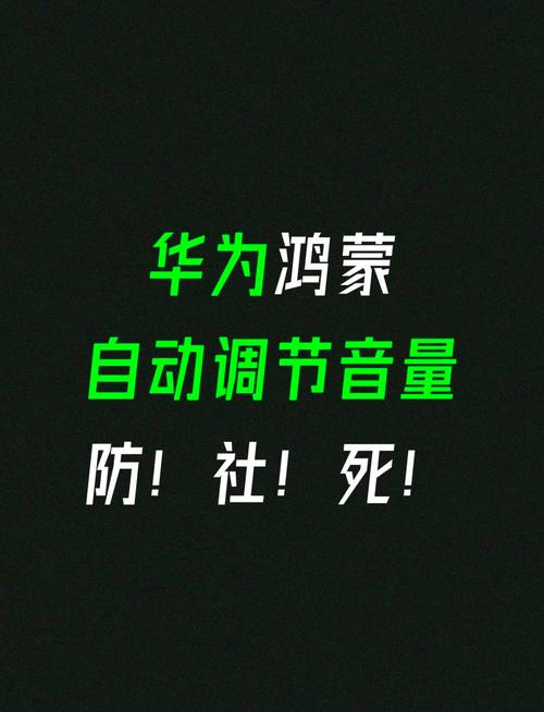 鸿蒙系统音量自动变大