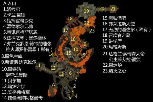 黑石深渊地图