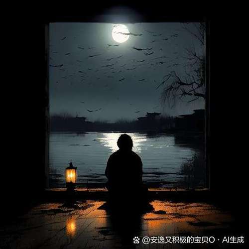 杜十娘孤灯夜下
