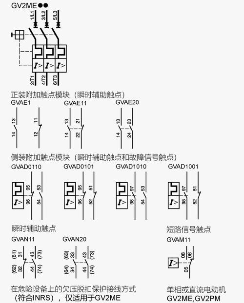 施耐德开关图纸符号