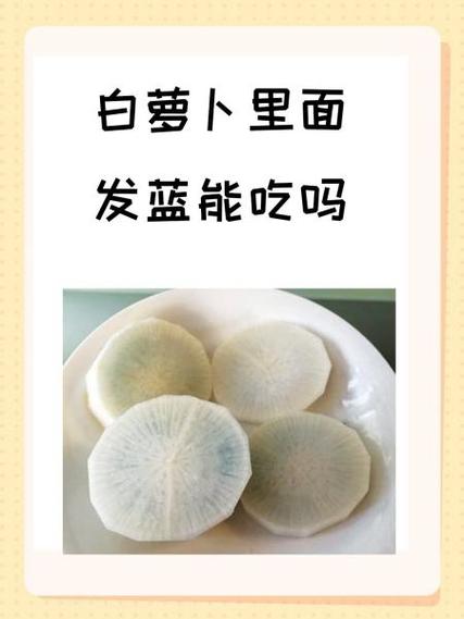 白萝卜切开发蓝是怎么回事截图