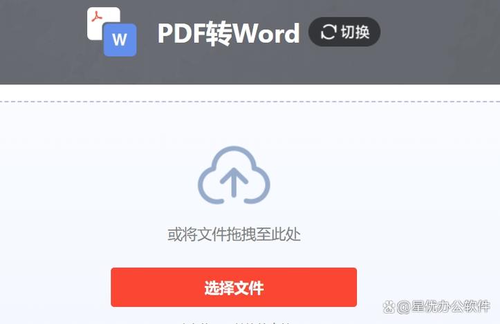 pdf转word在线转换截图