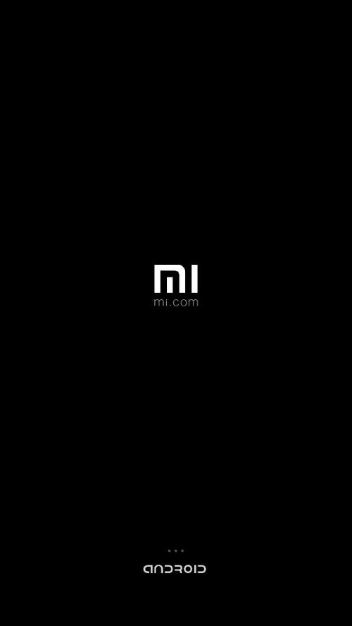 小米开机 停在mi 界面图标